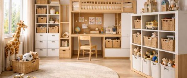 兒童房玩具收納設計推薦：提升自主整理力的空間策略